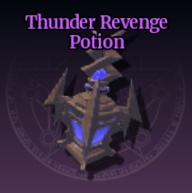 Thunder Revenge Potion in Wizard Alchemy